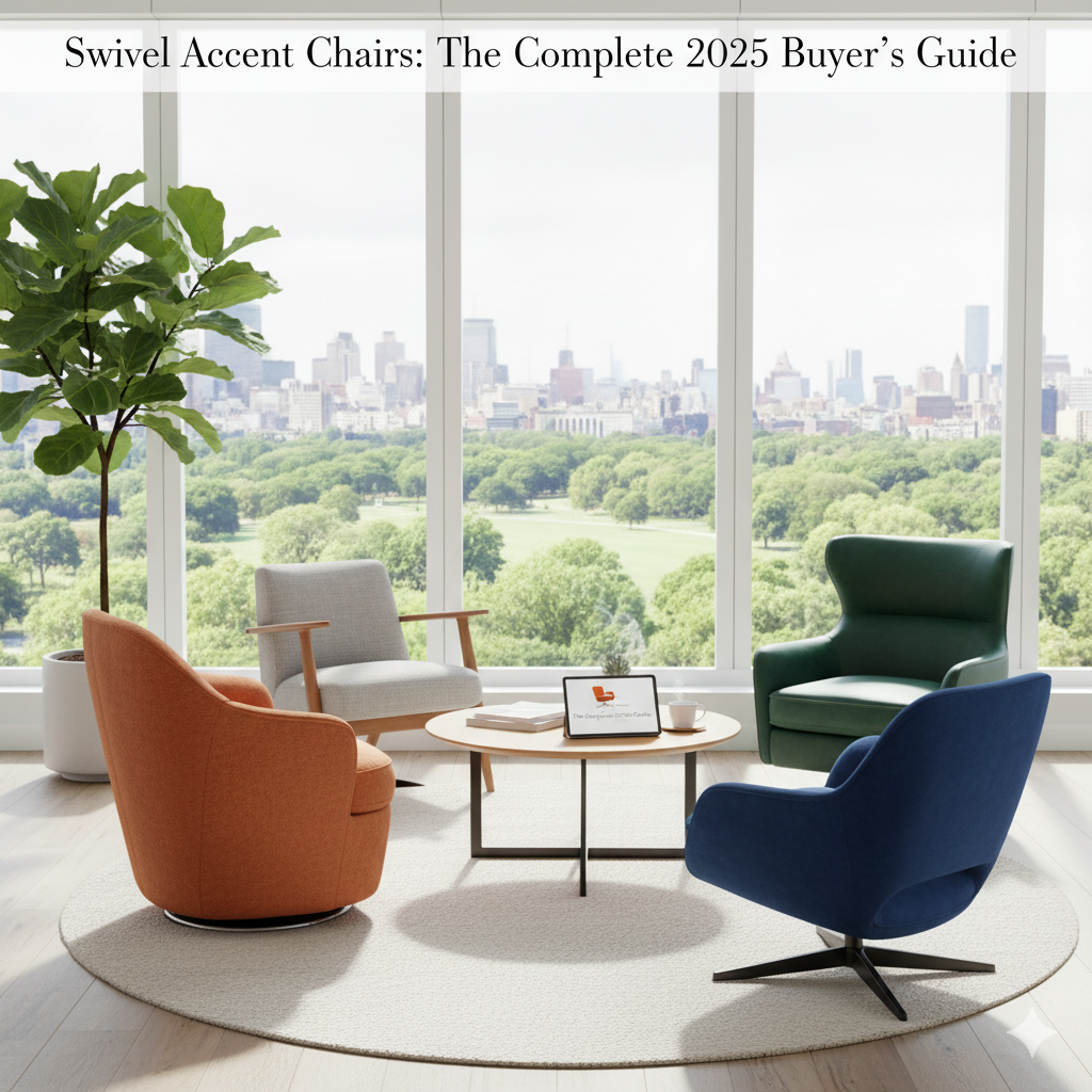 Swivel Accent Chairs: The Complete 2025 Buyer’s Guide – Melagio ...