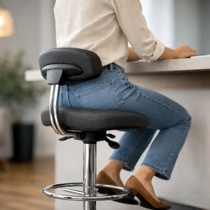 Ergonomic Bar Stool Support That Feels Better – Melagio Furniture Store