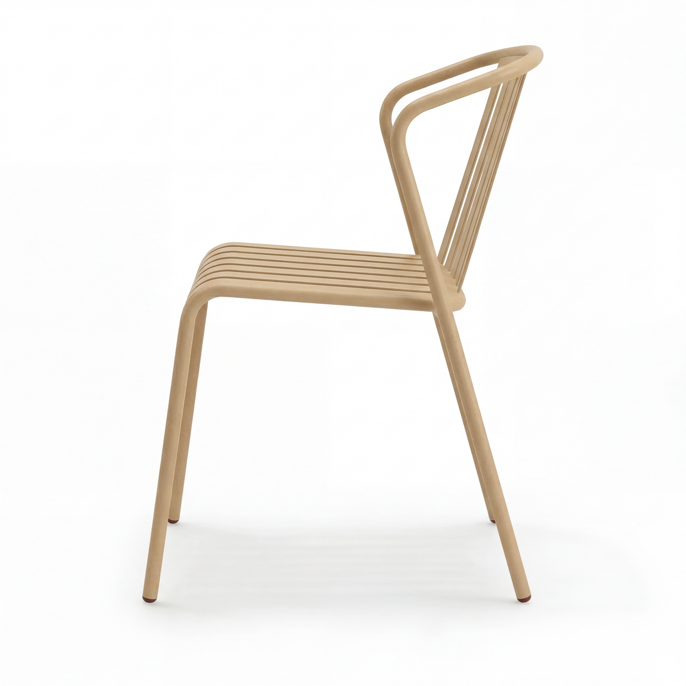 ALTO PARI Premium All-Weather Outdoor Stacking Dining chair (Set of 2) (Ivory)
