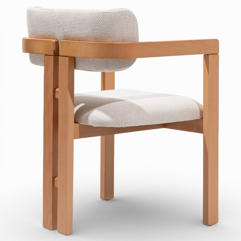 Crafted from solid wood in a natural finish!