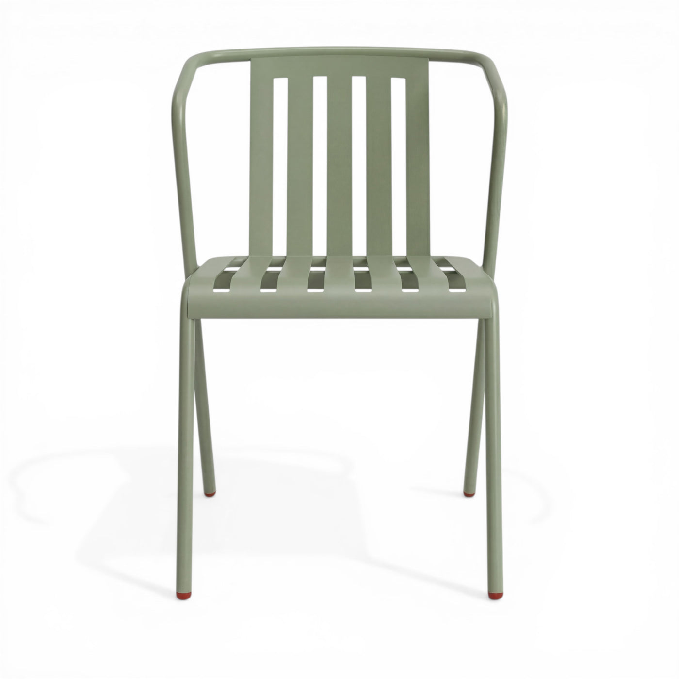 ALTO PARI Premium All-Weather Outdoor Stacking Dining chair (Set of 2) (Pale Green)