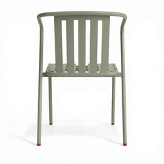 ALTO PARI Premium All-Weather Outdoor Stacking Dining chair (Set of 2) (Pale Green)