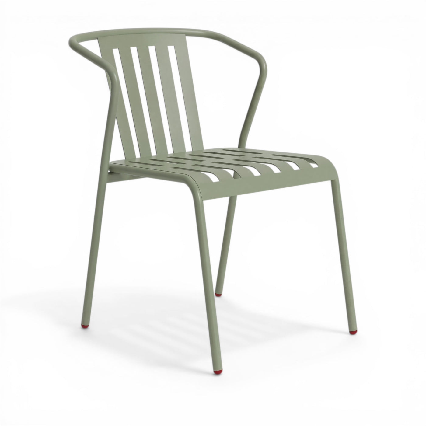 ALTO PARI Premium All-Weather Outdoor Stacking Dining chair (Set of 2) (Pale Green)