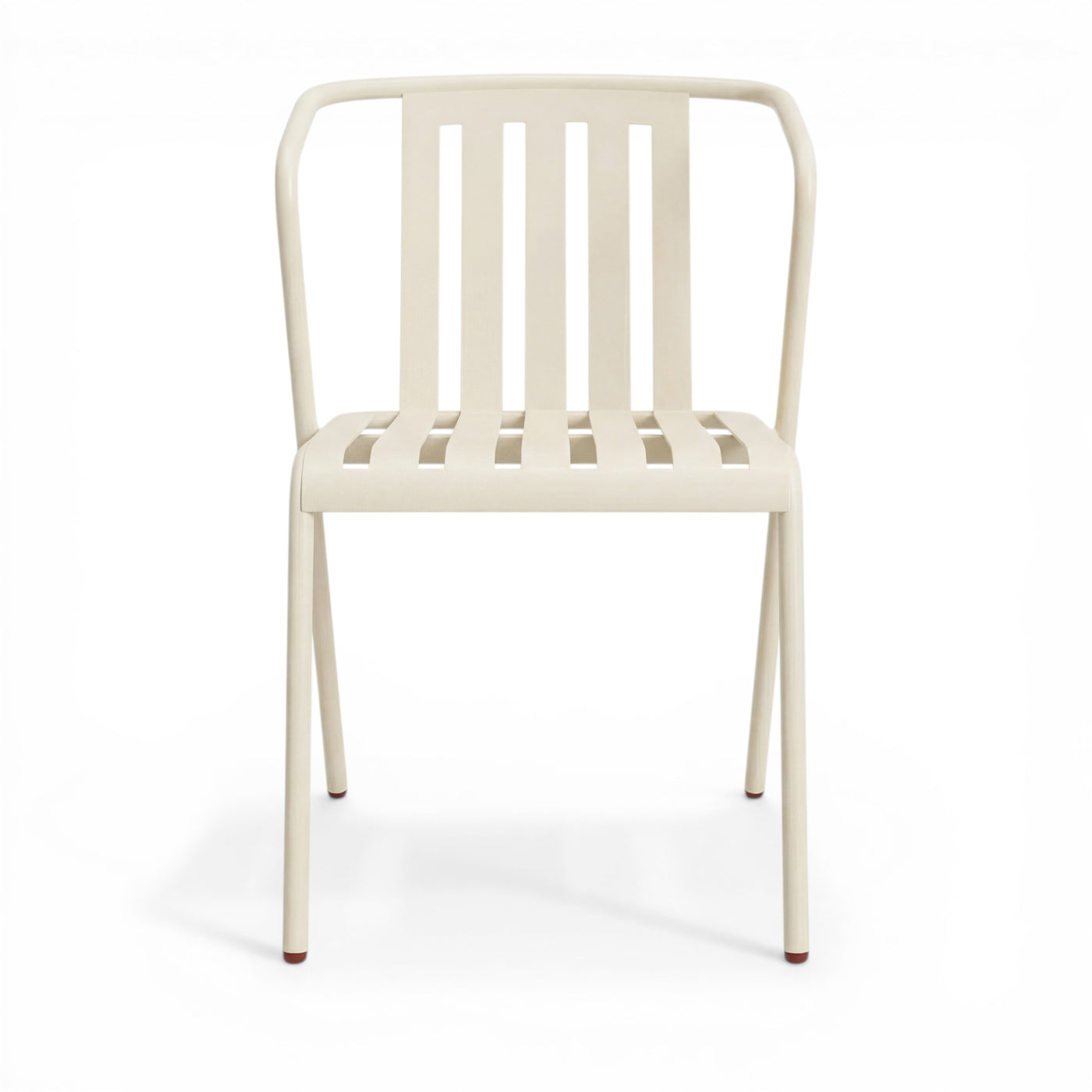 ALTO PARI Premium All-Weather Outdoor Stacking Dining chair (Set of 2) (Traffic White)