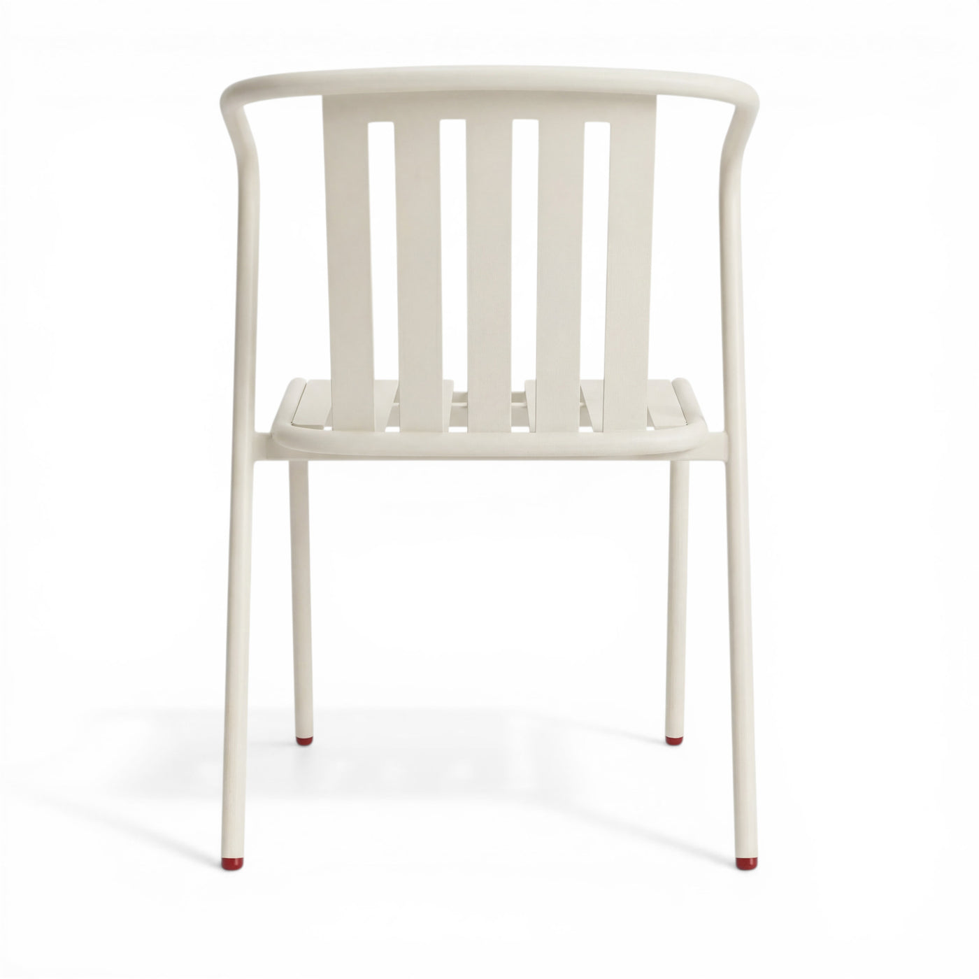 ALTO PARI Premium All-Weather Outdoor Stacking Dining chair (Set of 2) (Traffic White)