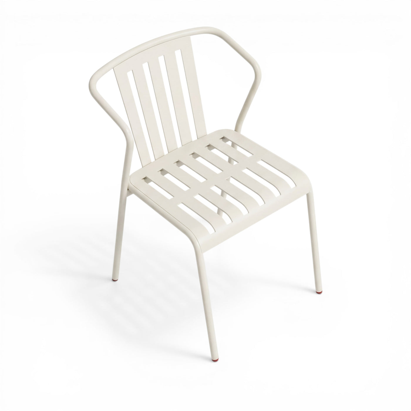 ALTO PARI Premium All-Weather Outdoor Stacking Dining chair (Set of 2) (Traffic White)