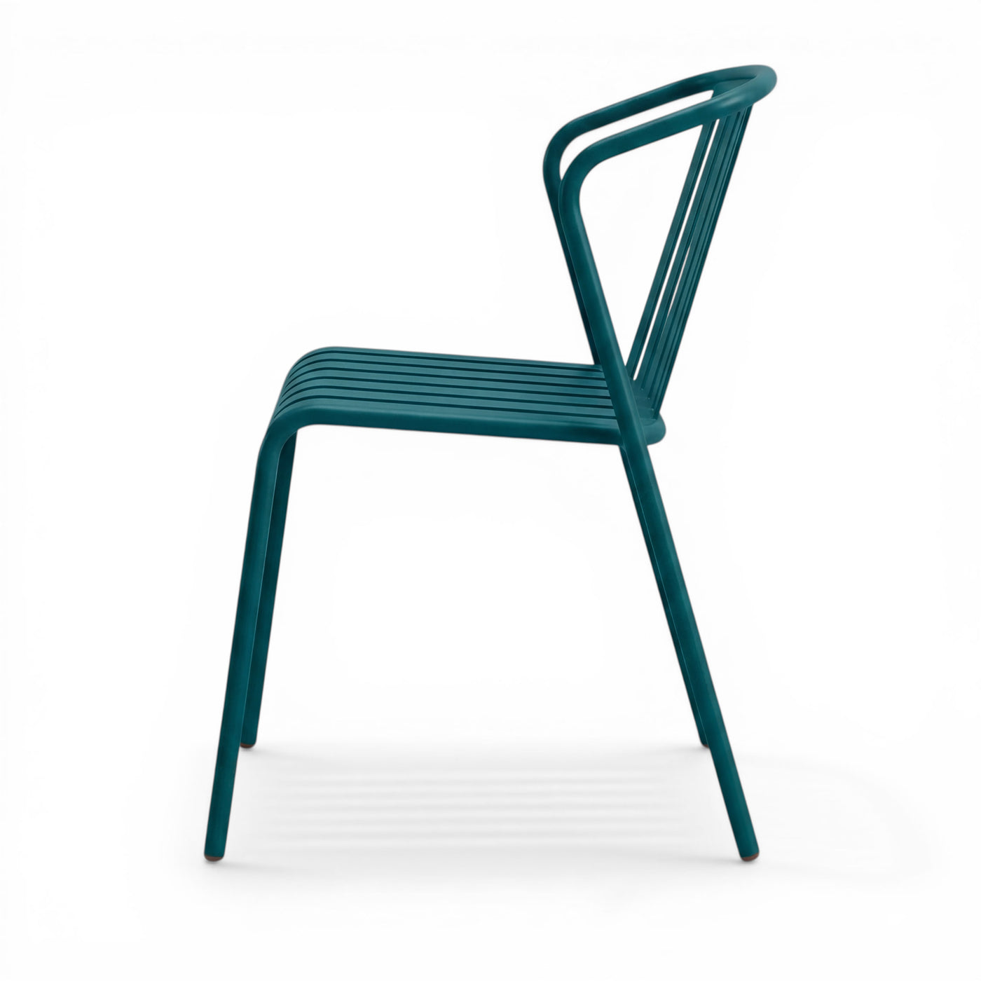 ALTO PARI Premium All-Weather Outdoor Stacking Dining chair (Set of 2) (Ocean Blue)