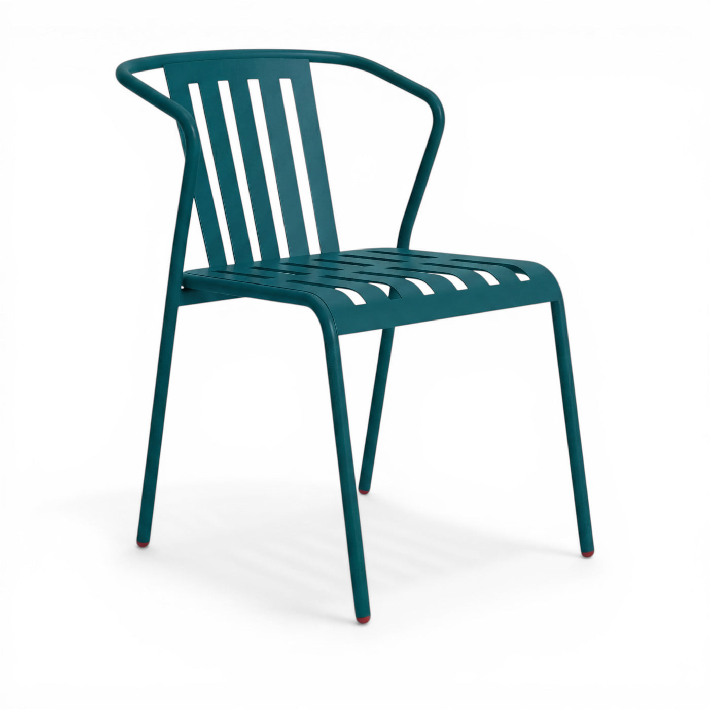 ALTO PARI Premium All-Weather Outdoor Stacking Dining chair (Set of 2) (Ocean Blue)