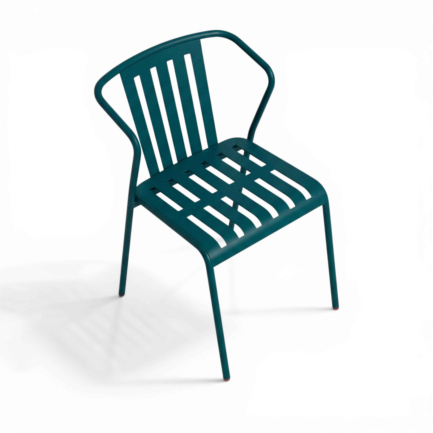 ALTO PARI Premium All-Weather Outdoor Stacking Dining chair (Set of 2) (Ocean Blue)
