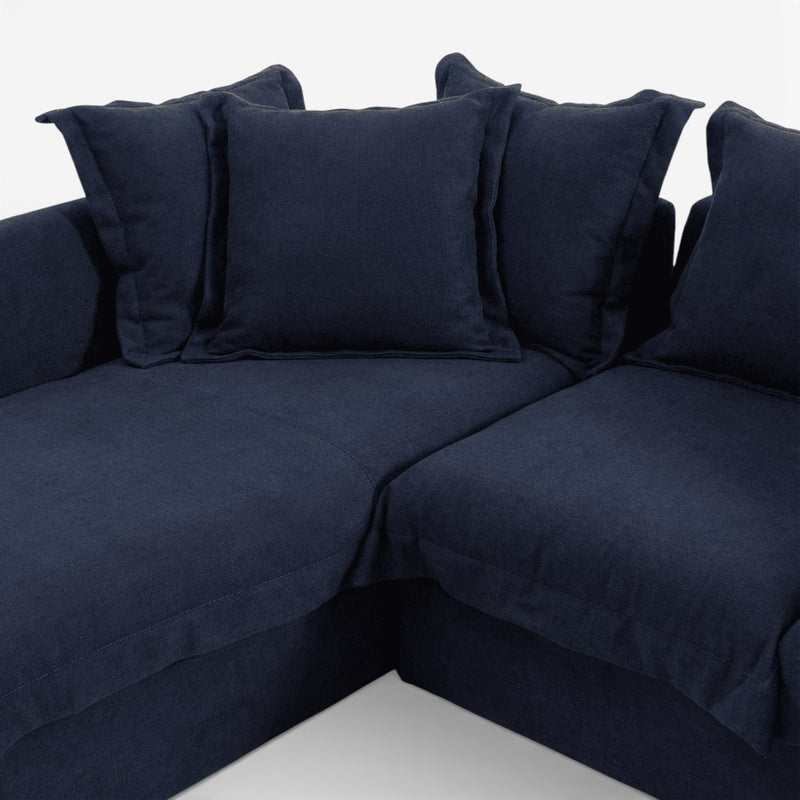 Plush Goose Down & High-Resilience Foam Cushions!
