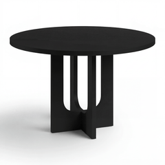 BODEN Modern Round Dining Table – Contemporary Wood Pedestal Dining Table for Dining Room & Kitchen (Copy)
