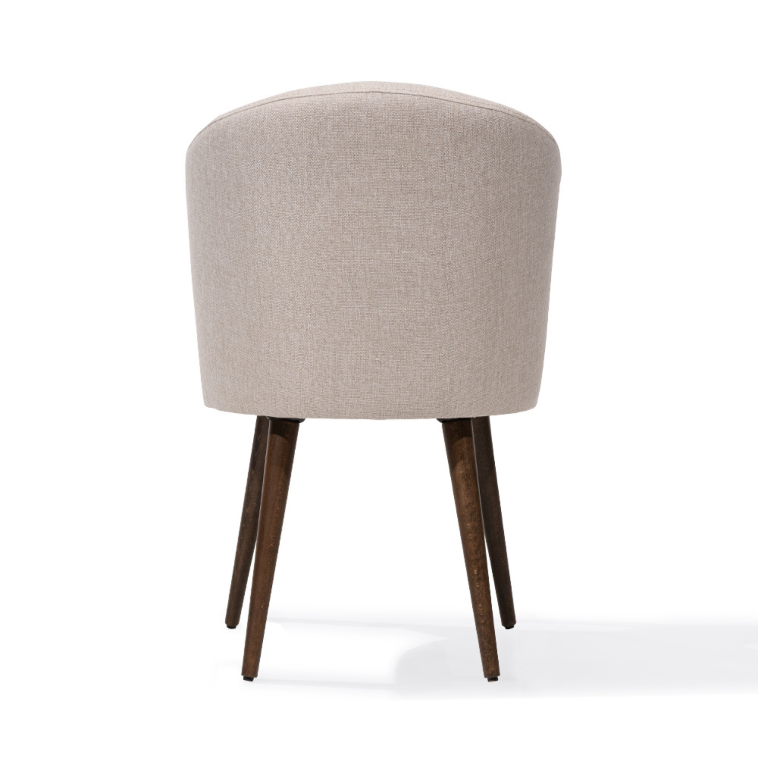 LYDIA Dining Chair (Set of 2) Modern Upholstered Barrel Back Chair with Performance Fabric