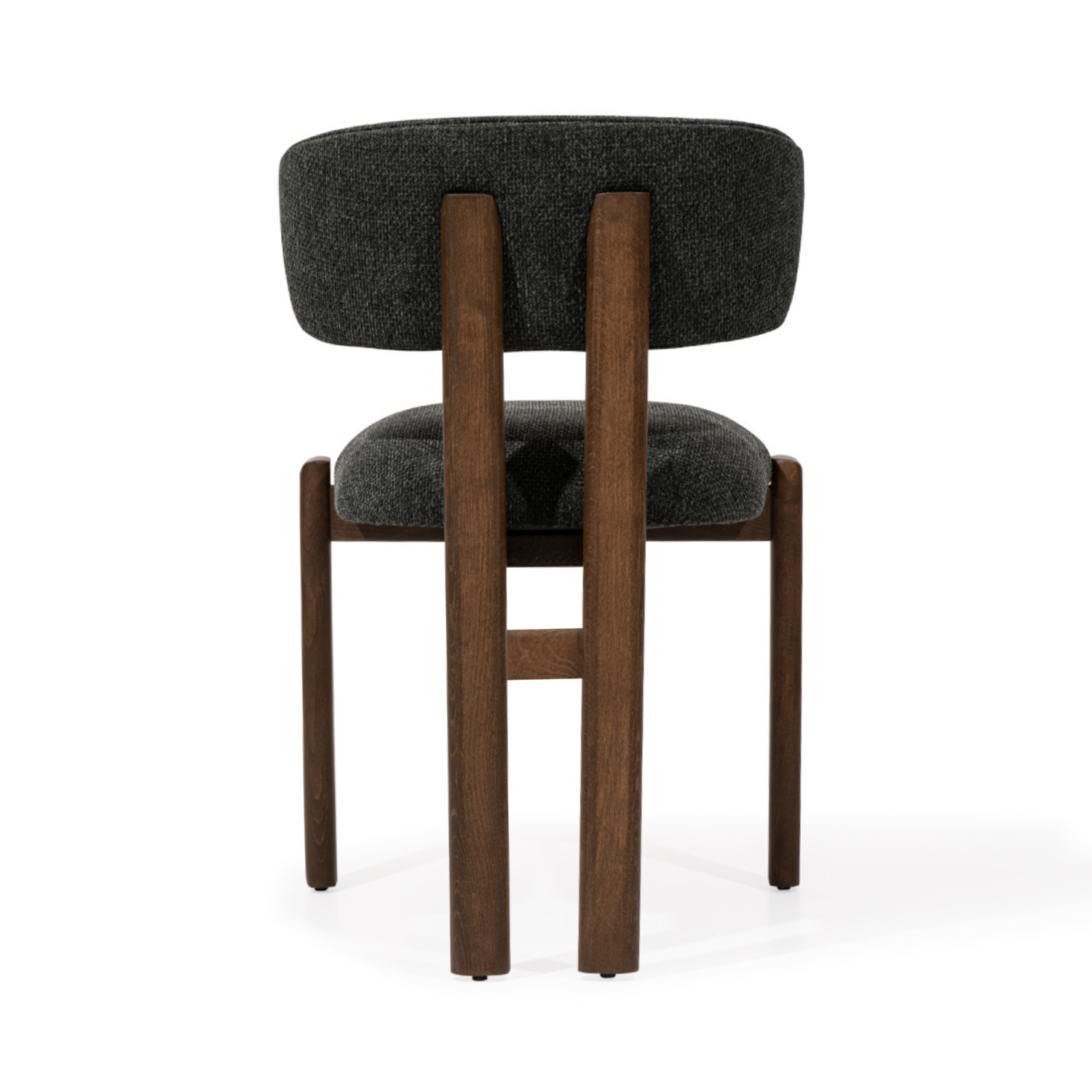 SEGURA Dining Chair (Set of 2) Modern Armless Upholstered Chair with Solid Wood Frame