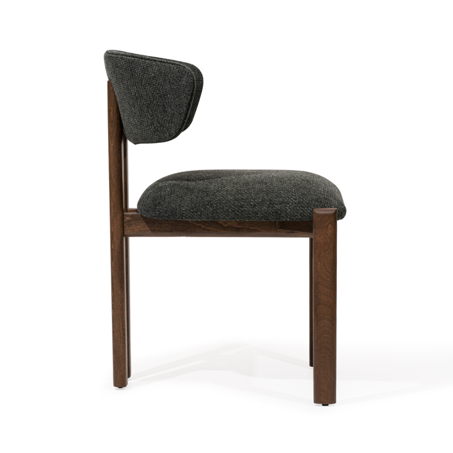 SEGURA Dining Chair (Set of 2) Modern Armless Upholstered Chair with Solid Wood Frame