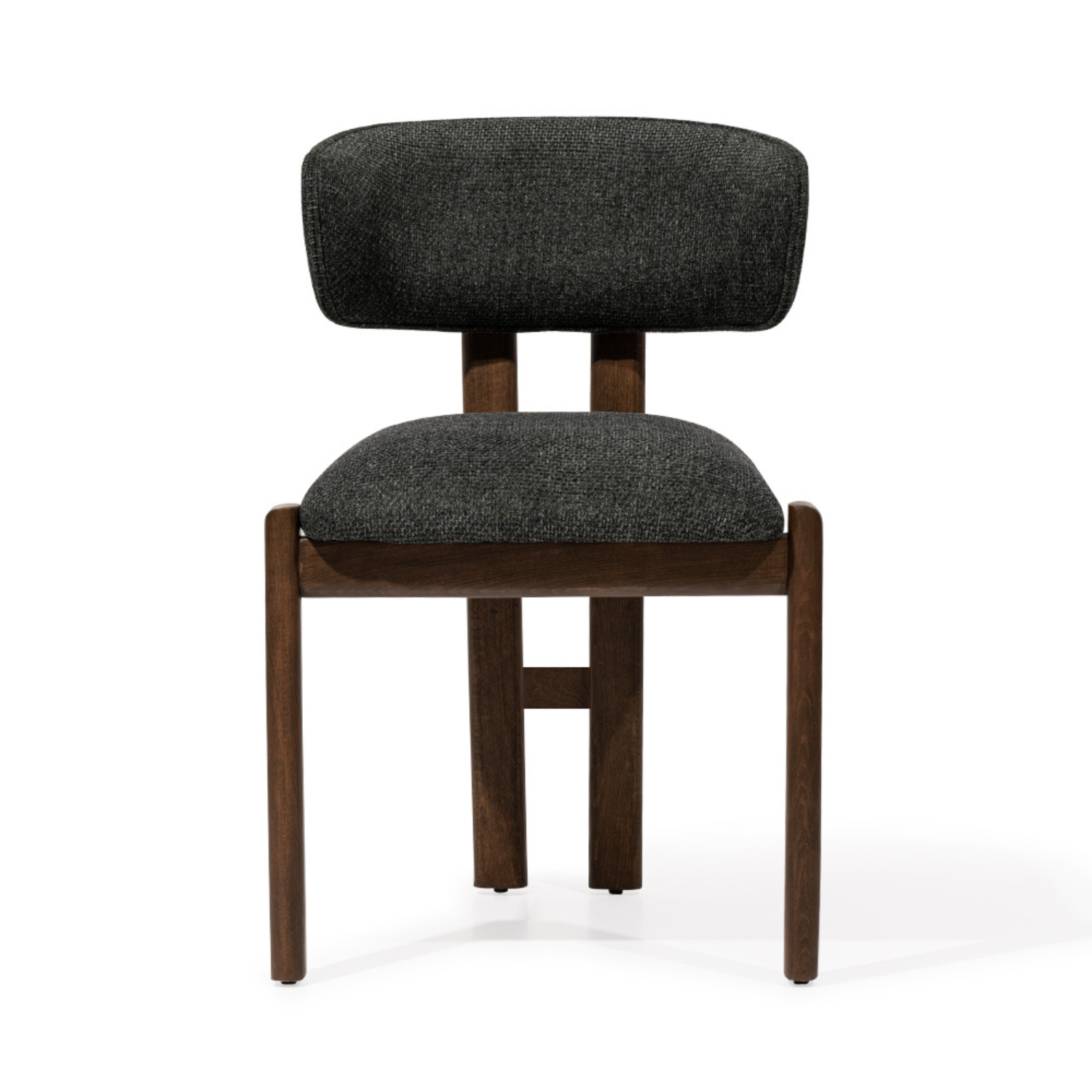 SEGURA Dining Chair (Set of 2) Modern Armless Upholstered Chair with Solid Wood Frame