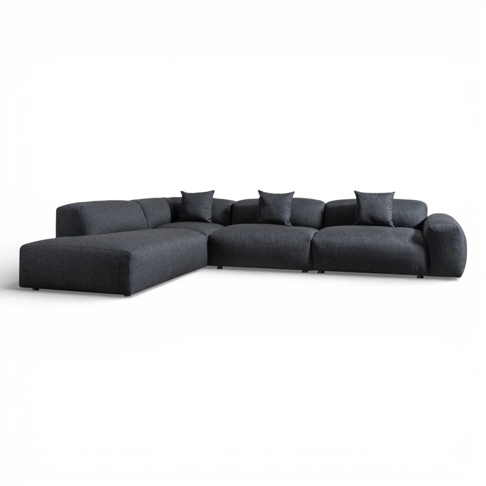 VETRA Modular Performance Fabric Sectional Sofa with Plush Down Cushions main image