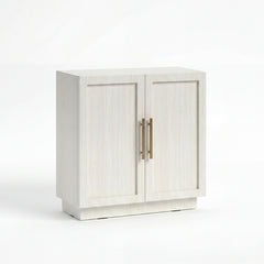 BIANCO Modern Wood Storage Cabinet with Panel Doors – Contemporary Sideboard for Living Room & Dining Room