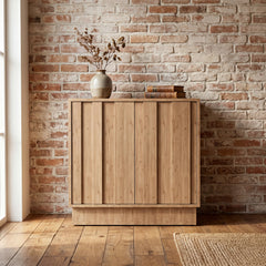 GULES Modern Wood Sideboard Cabinet – Contemporary Storage Console for Living Room & Dining Room